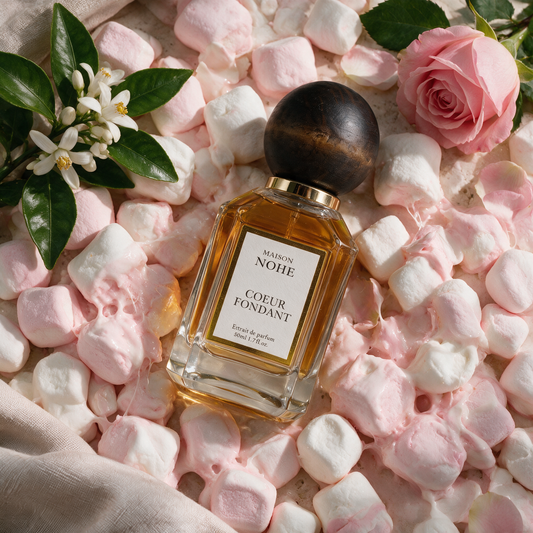 Cœur Fondant, extrait de parfum, et ses notes