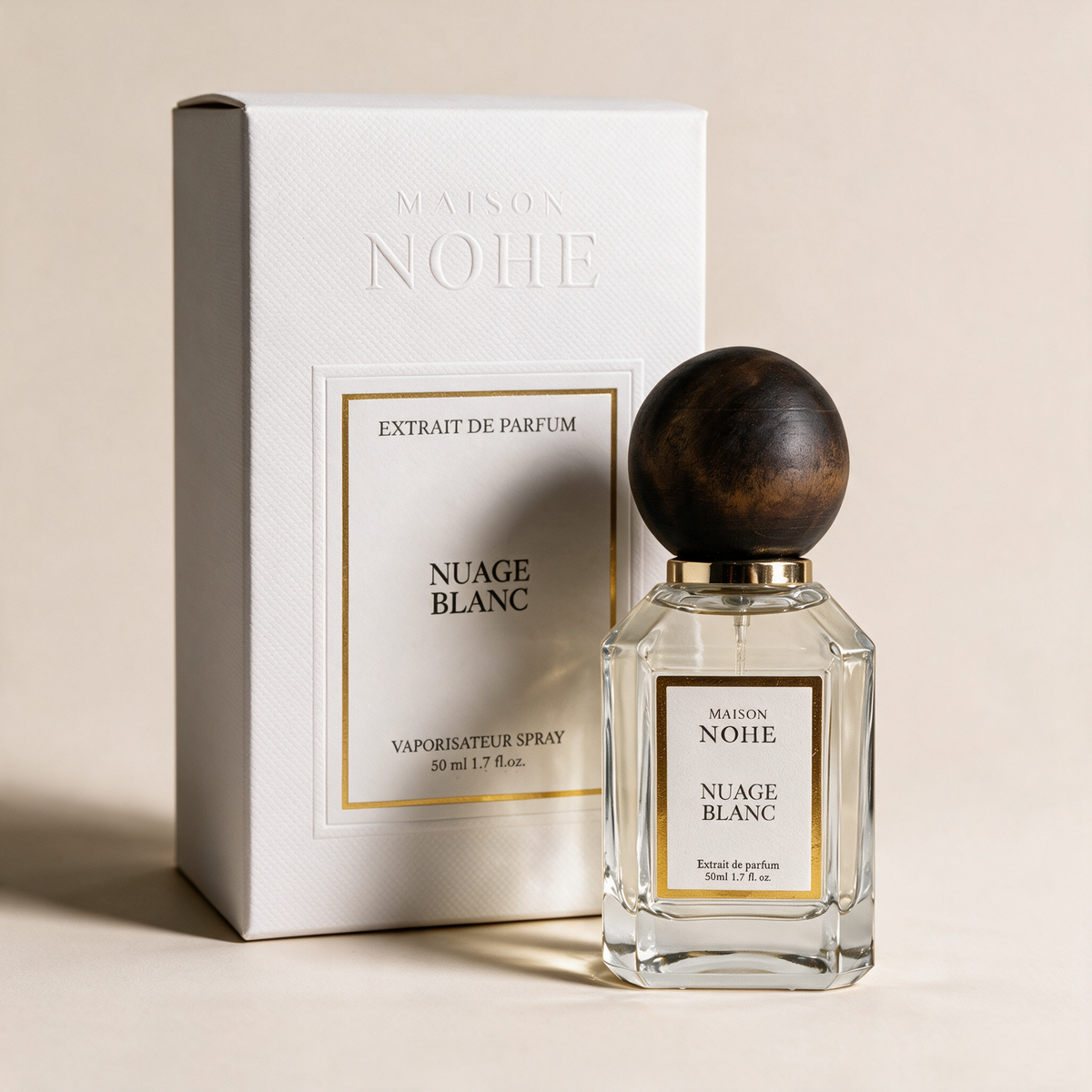 Nuage Blanc et son coffret
