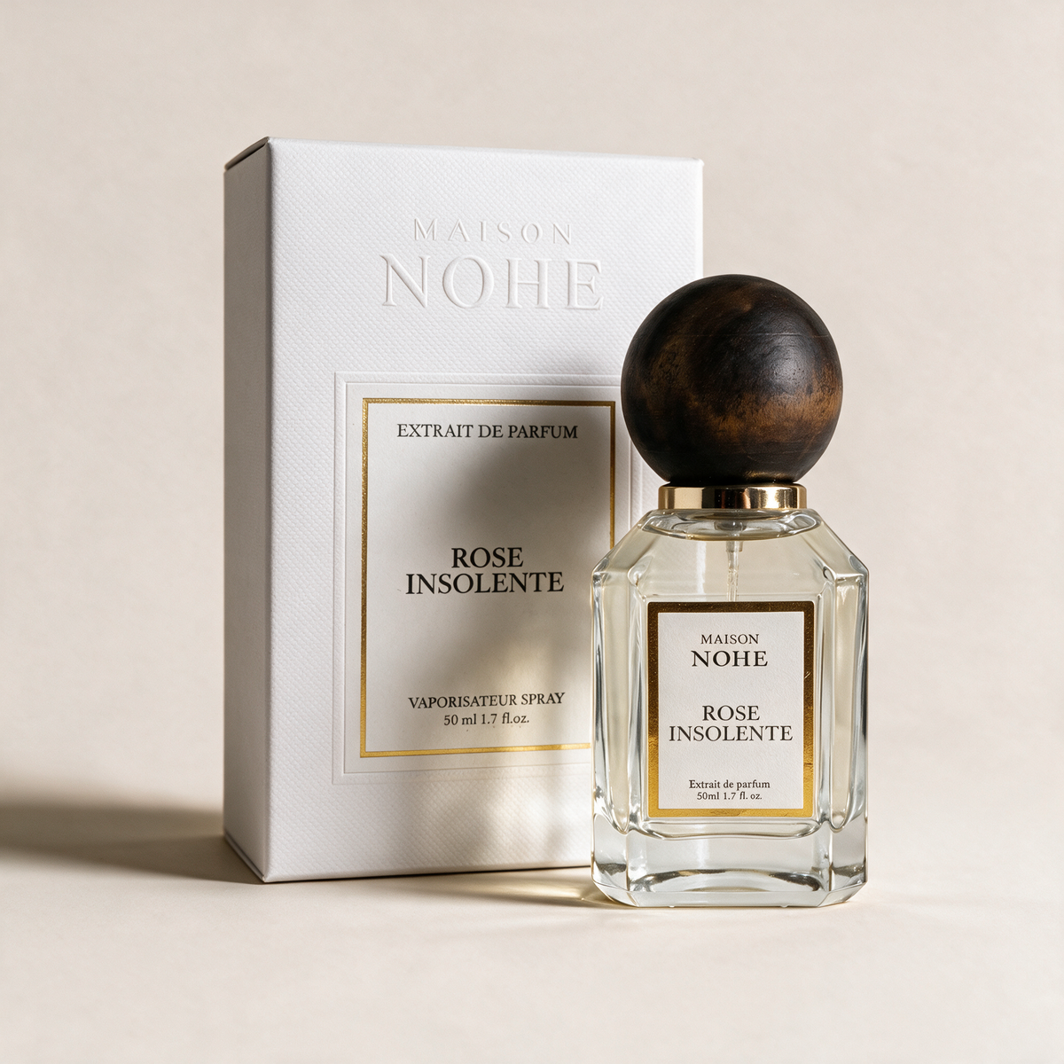 Rose Insolente et son coffret
